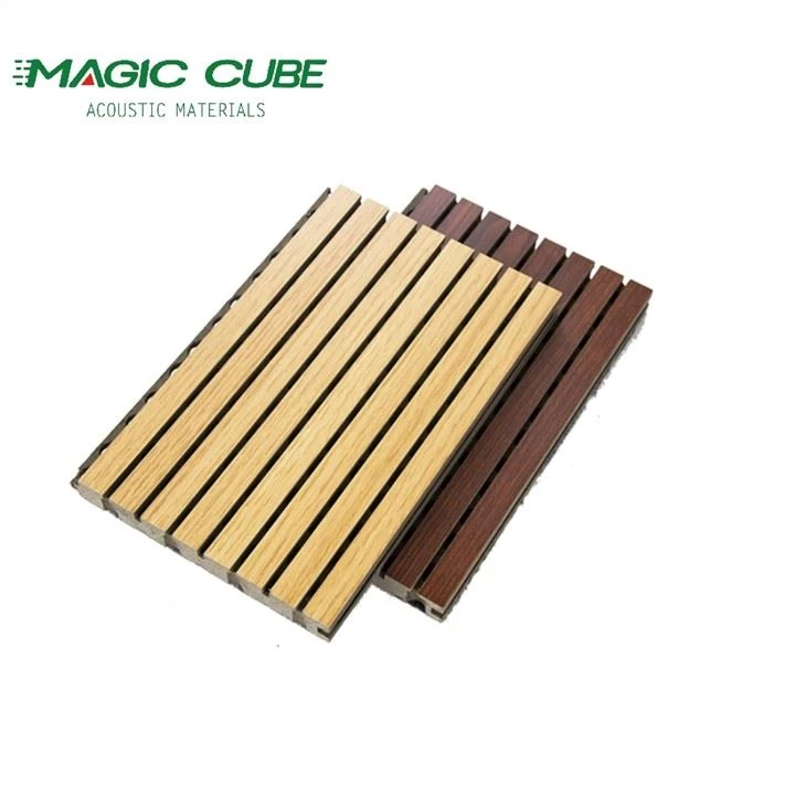 Grooved Wood Wall Panels