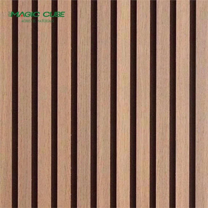 Wooden Slats Wall Soundproofing Pet Panels